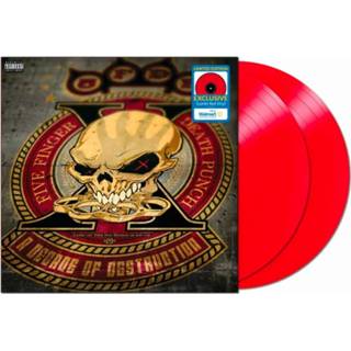 👉 Vinyl nederlands Five Finger Death Punch - A Decade Of Destruction (Gekleurd Vinyl) (Walmart Exclusive) 2LP 810067010788