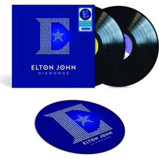 👉 Slipmat nederlands Elton John - Diamonds (Met Exclusieve Slipmat) (Walmart Exclusive) 2LP 600753957226