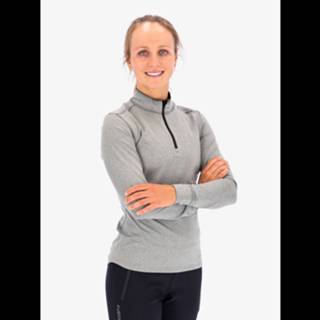 👉 Shirt grijs m l XS XL vrouwen Fusion C3 Zip Neck - Dames 8400780042481 8400780042498 8400780042467 8400780042504