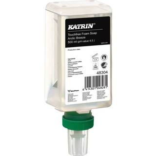 👉 Handzeep foam active Katrin 48304 Touchfree Arctic Breeze 500ml 6414301048281