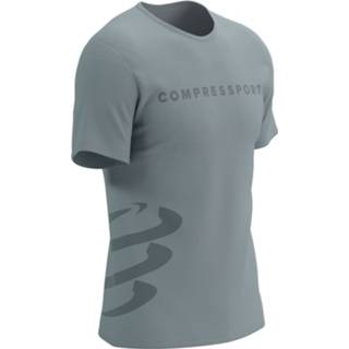 👉 Compressport Logo SS Tshirt M - Alloy/Steel Gray