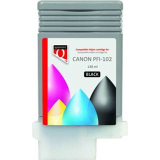 👉 Inktcartridge zwart active Quantore Canon PFI-102 8712453089922