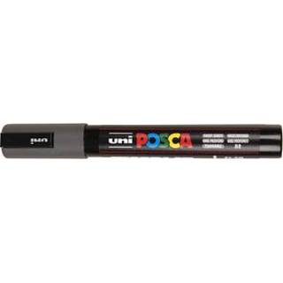 👉 Verfstift grijs m active Posca PC5M diepgrijs 4902778262535