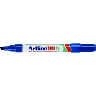 👉 Blauw active Viltstift Artline 90 schuin 2-5mm 5410631063018