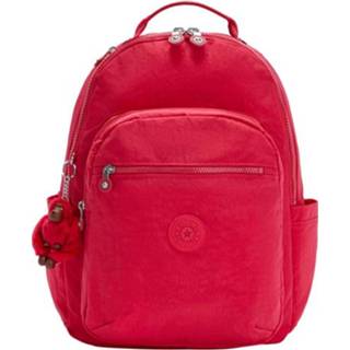 👉 Rugzak roze active Kipling Seoul True Pink