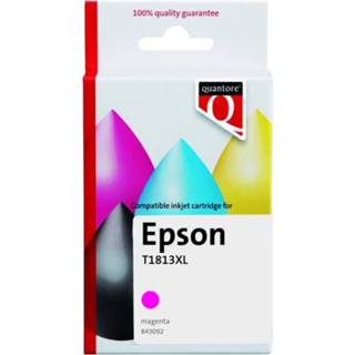 Inktcartridge rood active Quantore Epson 18XL T1813 8712453089663