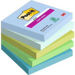 Active Memoblok 3M Post-it 654 Super Sticky 76X76mm OAS 4054596924284