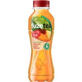 Frisdrank active Fuzetea peach hibiscus PET 400ml 5000112648119