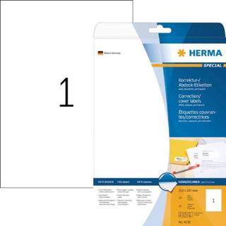 👉 Wit active Etiket HERMA 4230 210x297mm A4 correctie 25stuks 4008705042307