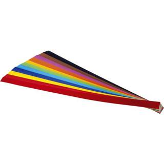 👉 Active Vlechtstroken Folia 130g/m 50x1cm assorti pakà 200 stroken 4001868702101
