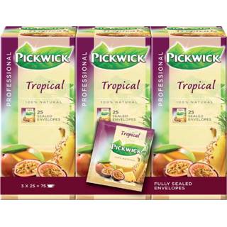 👉 Envelop active Thee Pickwick tropical 25x1.5gr met 8711000352946
