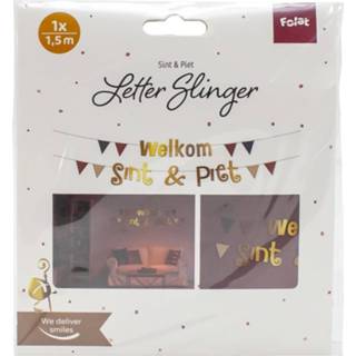 👉 Letterslinger active - 2x 1,5 meter Sint en Piet 8714572656900