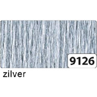 Crepepapier zilver active folia rol 250x50cm nr9126 4001868891263
