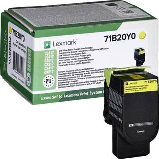 👉 Tonercartridge geel active Lexmark 71B20Y0