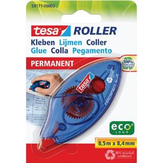 👉 Lijmroller active Tesa ecoLogo permanent op blister 4042448110756