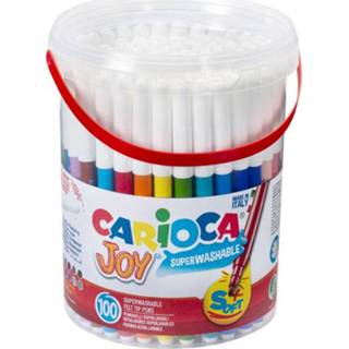 👉 Viltstift active Viltstiften Carioca Joy potà 100 stuks 8003511400439