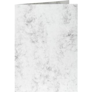 👉 Correspondentiekaart grijs active Papicolor dubbel 105x148mm marble 8714677126070