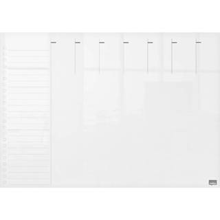 👉 Weekplanner transparant acryl active Nobo A3 5028252621052