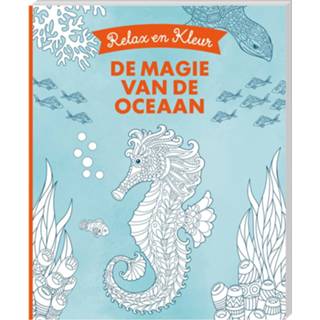 👉 Kleurboek active - Relax en Kleur De magie van oceaan 9789464324679