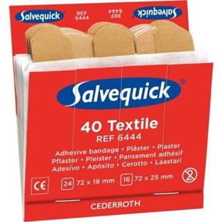 👉 Pleister textiel active Pleisters Salvequick navulling 6444 7310610064440