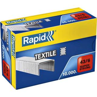 👉 Textiel gegalvaniseerd active Nieten Rapid 43/6 strong 10000 stuks 7313468722005