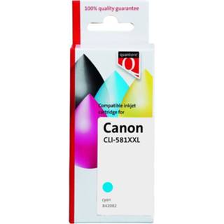 Inktcartridge blauw active Quantore Canon CLI-581XXL 8712453087775