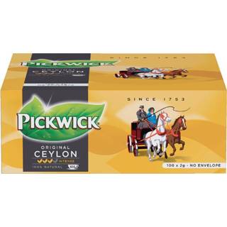 👉 Envelop active Thee Pickwick ceylon 100x2gr zonder 8711000028322
