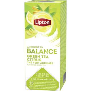 👉 Groene thee active Lipton Balance Citrus 25stuks 8722700167631