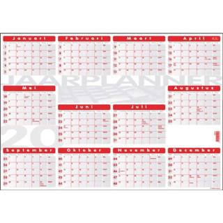 Active Jaarplankalender 2023 Quantore 48x68cm 8712453052025