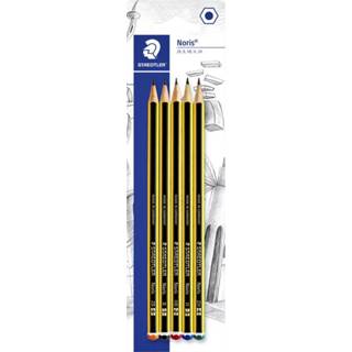 👉 Potlood active Staedtler Noris blisterà 5 hardheden 4007817119228
