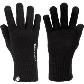 👉 Gebreide handschoen zwart s active Gorilla Wear Waco Handschoenen - 8720604467215