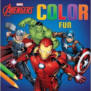 👉 Active Kleurblok Deltas Marvel Avengers Color Fun 9789044755718
