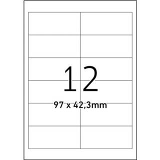 👉 Etiket active Office A4 97X42,3 12X 8711777845474