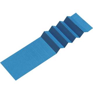 👉 Ruiterstrok blauw active Ruiterstrook voor Alzicht hangmappen 65mm 8710968193813