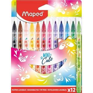 👉 Kleurstift active Kleurstiften Maped Mini Cute setà 12 kleuren 3154148454045