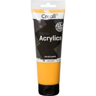 👉 Active Acrylverf Creall Studio Acrylics 07 warmgeel 8714181336071