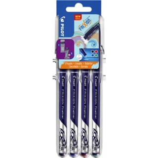 👉 Fineliner active Pilot Frixion 0,45mm etuià 4 stuks assorti 3131910537175