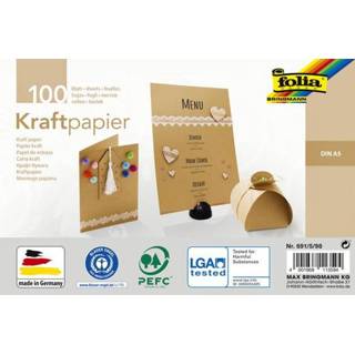 👉 Kraftpapier active Folia din A5 120gr 4001868113594