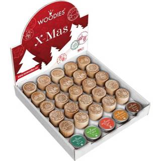 👉 Stempel active Stempels en stempelkussen Woodies Christmas afbeelding 5420078607058