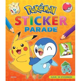 👉 Stickerboek active Deltas Pokémon Sticker Parade 9789044763690