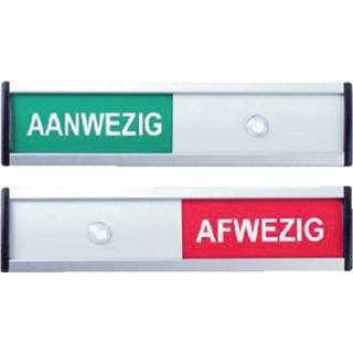 👉 Active Infobord aanwezig/afwezig 125x30mm 8712938031620