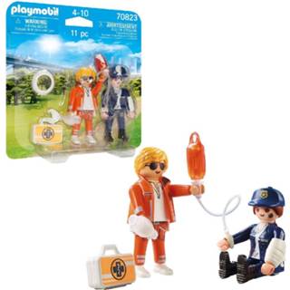 👉 Active Playmobil 70823 DuoPack Spoedarts en Politieagente 4008789708236