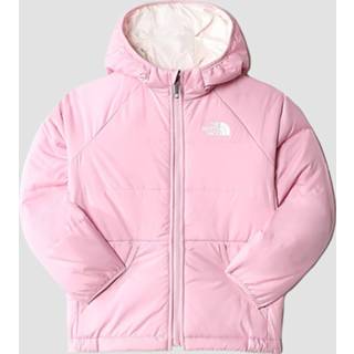 👉 Meisjes roze kinderen The north face reversible perrito hooded jas 196013429829 196013429898 196013429973 196013429744 196013429782