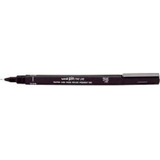 👉 Fineliner zwart active Uni-ball Pin 0,05mm 4902778798805