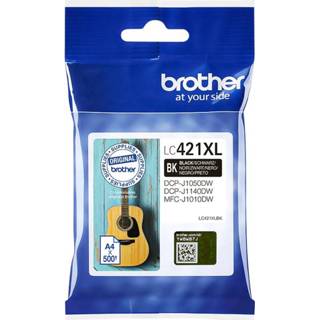 👉 Inktcartridge zwart active Brother LC-421XL 4977766810401