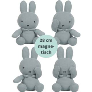 👉 Nijnte groen baby's Nijntje Knuffel Baby Kiekeboe - Gebreid Magnetisch Kraamcadeau Uni 28 cm 8713291666511