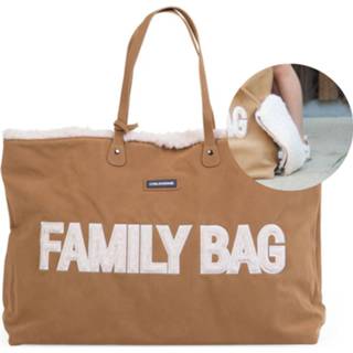 👉 Verzorgingstas bruin suede bont XL Family Bag Luiertas | Look met 5420007164096