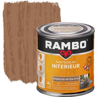 Vergrijsd transparant Rambo Pantserlak Interieur Mat - noten 8716242887584 8716242887508