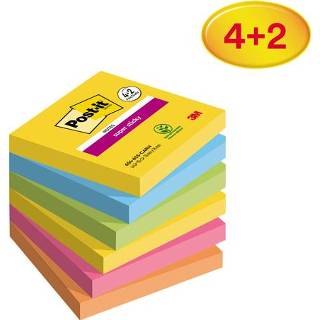 👉 Post-it active Post-it® Super Sticky Notes Carnaval 4+2 gratis 4054596927322