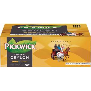 👉 Envelop active Thee Pickwick ceylon 100x2gr met 8711000028742